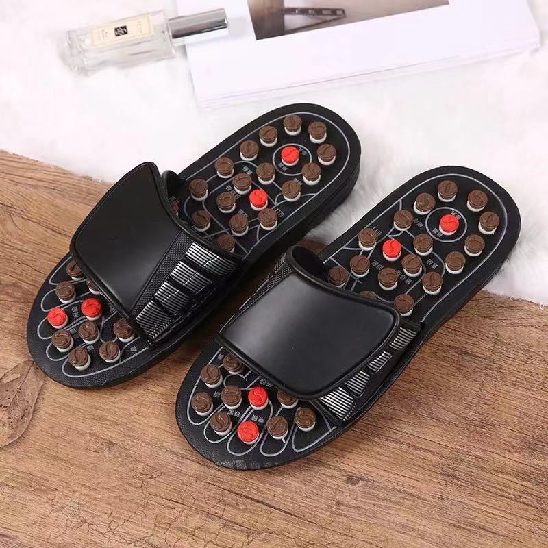 Factory spot massage slippers dots Japanese rotating health massage slippers acupoint health care soles health slippers