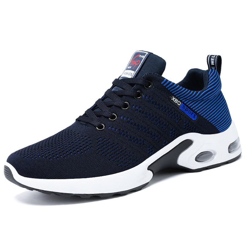 Shoes men 2024 new autumn cross-border trend men's shoes breathable running shoes lightweight casual versatile sports shoes