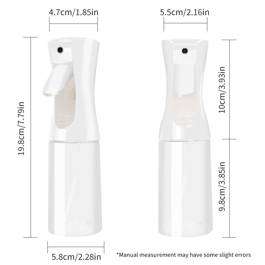 Cross-border high pressure oil spray bottle outdoor barbecue air fryer oil spray pot atomizing press type mist oil spray tank