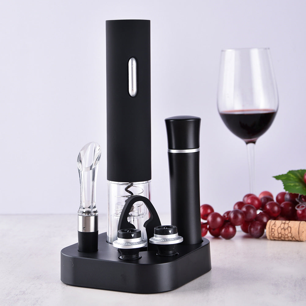 Home use Douyin same style electric red wine bottle opener bottle opener fully automatic wine creative opener wine set