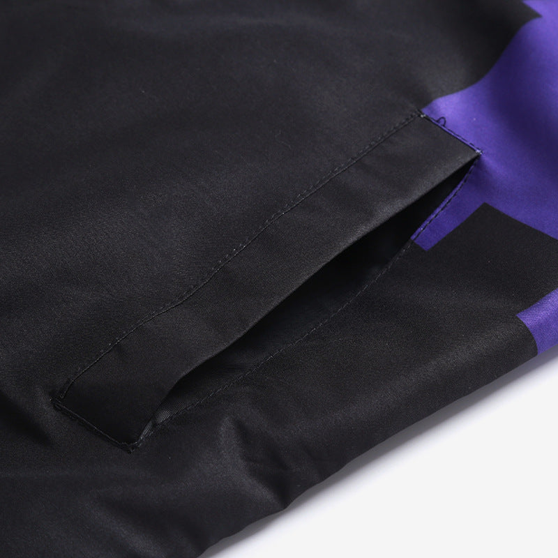 Digital printing factory specializes in digital printing jacket production. Cross-border design styles are welcome to send pictures and quotes.