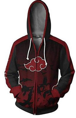 Naruto Akatsuki 3D printed- hoodie