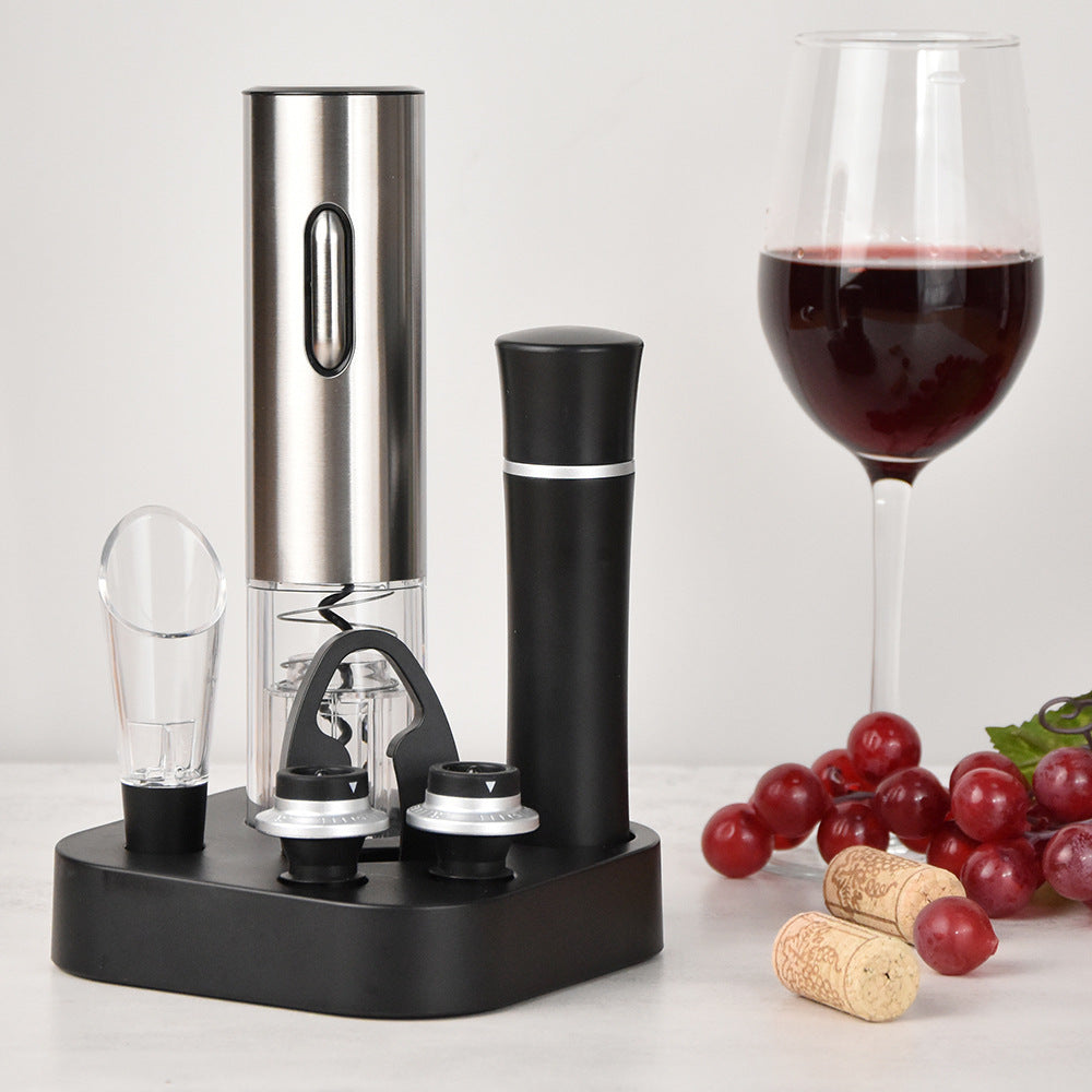 Home use Douyin same style electric red wine bottle opener bottle opener fully automatic wine creative opener wine set