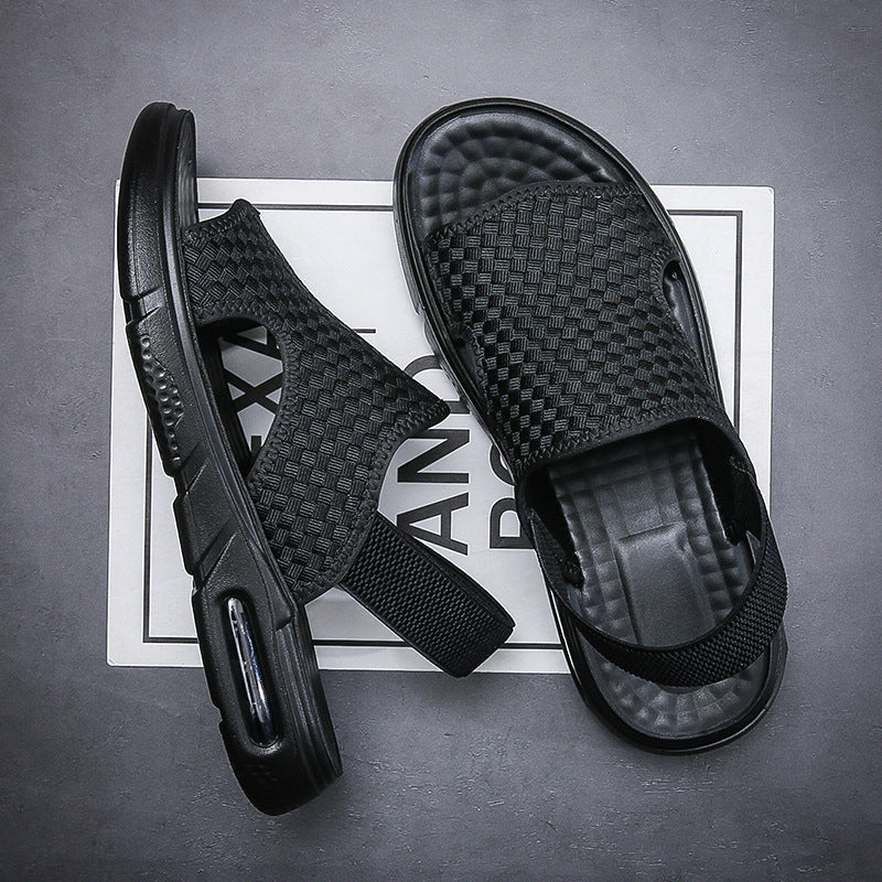 Sandals men's summer 2022 new outer wear non-slip fashion sports beach shoes net red popular men's casual sandals