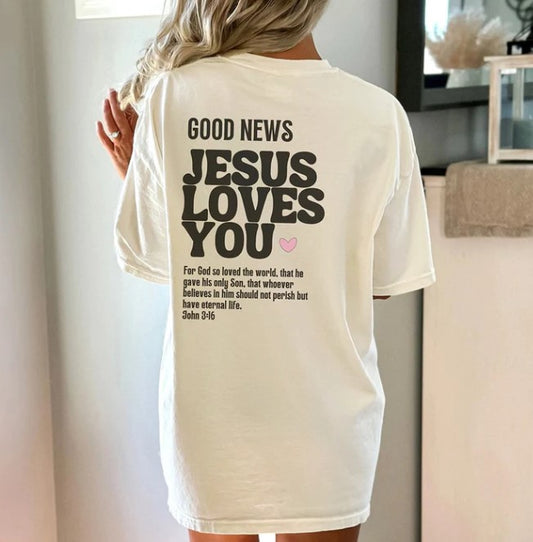 Cross-border foreign trade independent station new women's letter printing top round neck printing short-sleeved T-shirt casual T-shirt