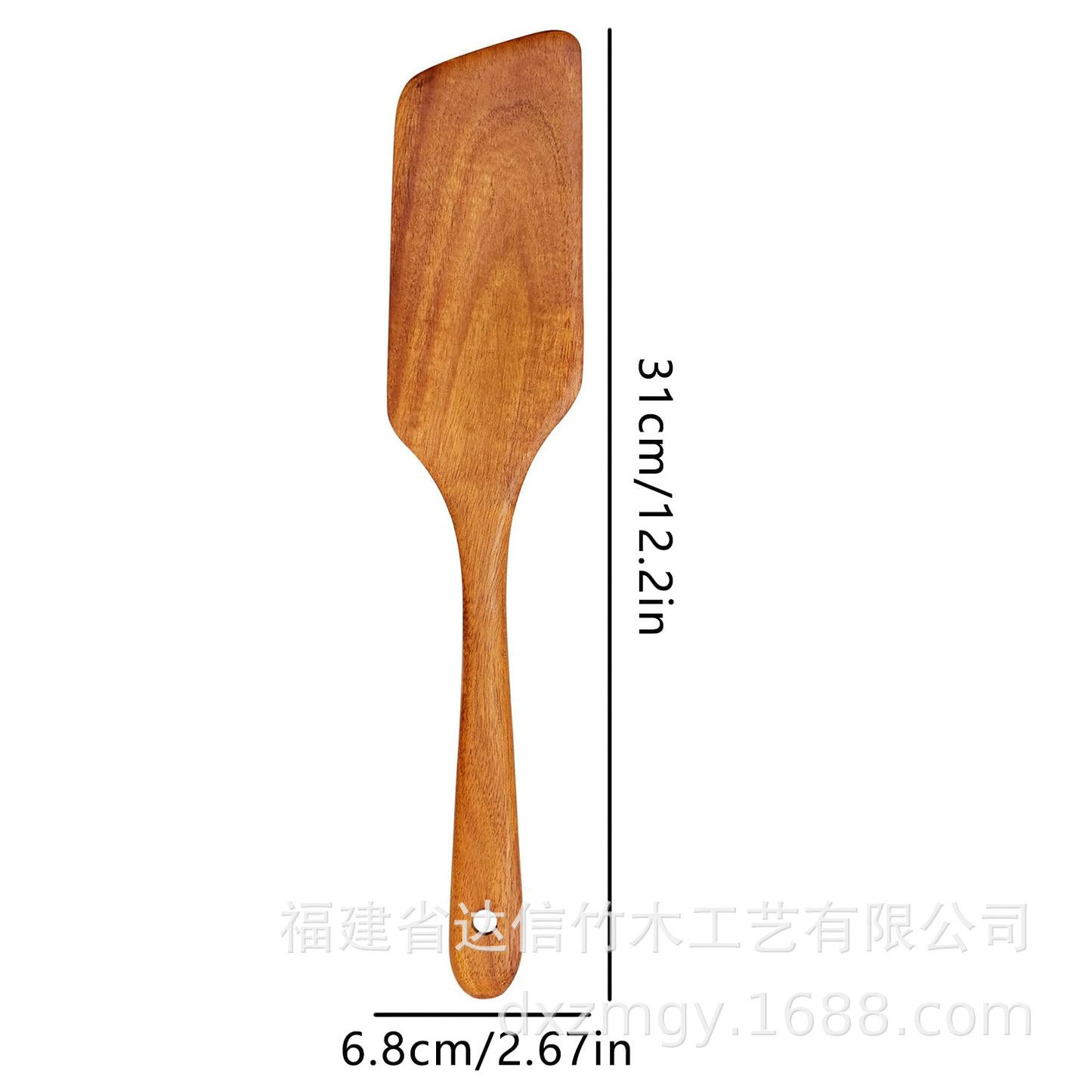 Cross-border acacia wood Amazon wooden shovel cooking shovel filter shovel wooden soup spoon colander wooden rice spoon noodle spoon set