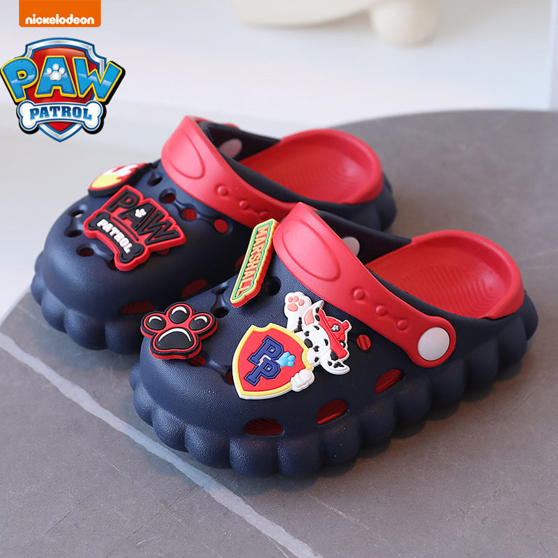 Paw Patrol Children's Slippers Summer Boys' Children's Non-Slip Croc Shoes Indoor Outsourcing Girls' Baby Slippers