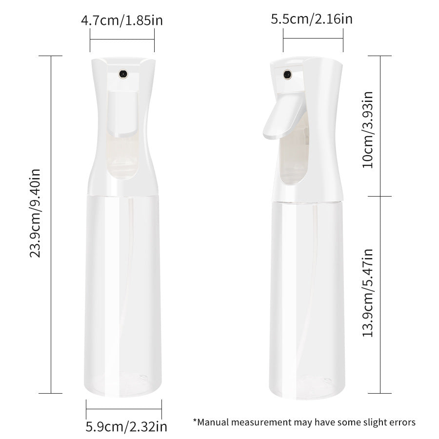 Cross-border high pressure oil spray bottle outdoor barbecue air fryer oil spray pot atomizing press type mist oil spray tank