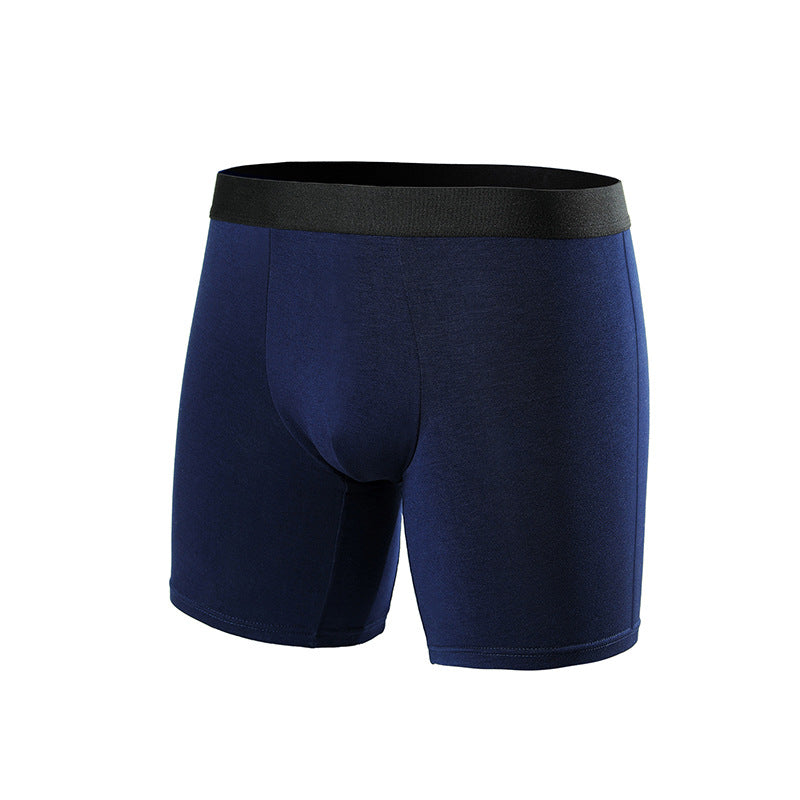 Cross-border seamless anti-scrotal moisture men's underwear modal European and American sports boxer briefs breathable antibacterial men's underwear