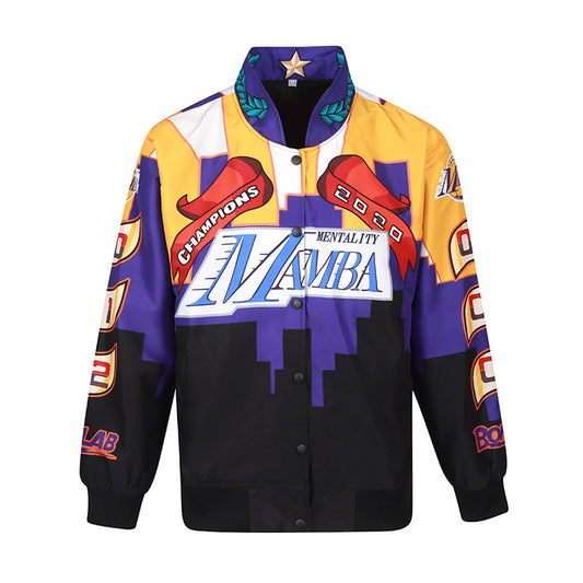 Digital printing factory specializes in digital printing jacket production. Cross-border design styles are welcome to send pictures and quotes.