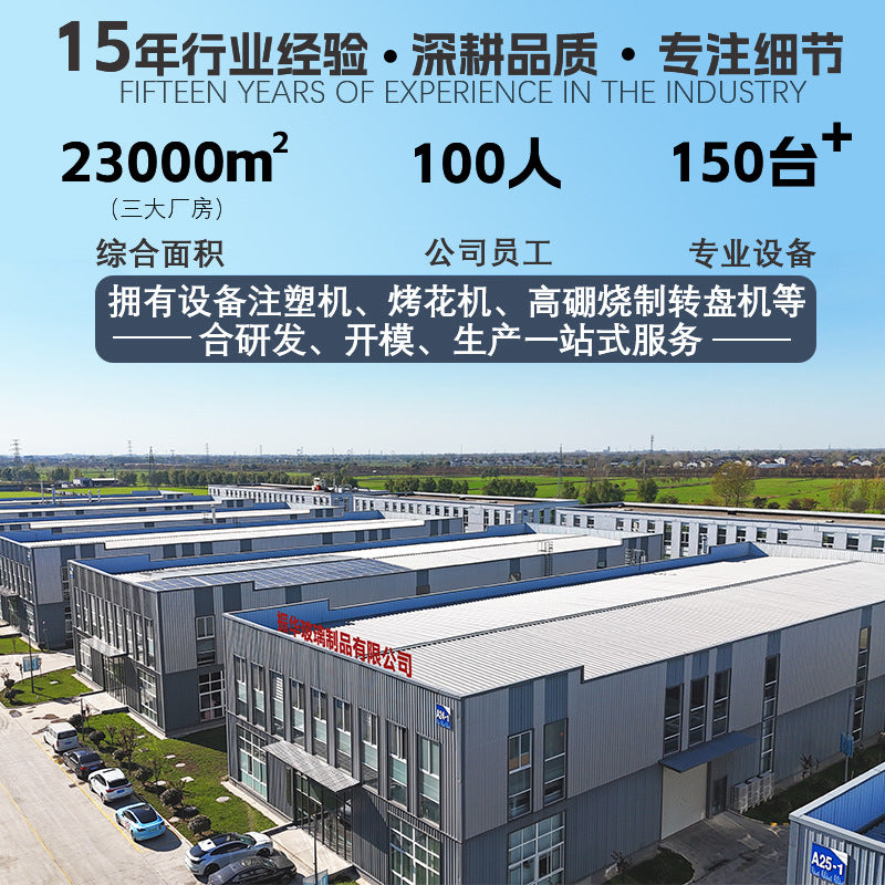 Glass lunch box can be put into the microwave student heating lunch box rectangular lunch box office worker fresh-keeping box household bowl