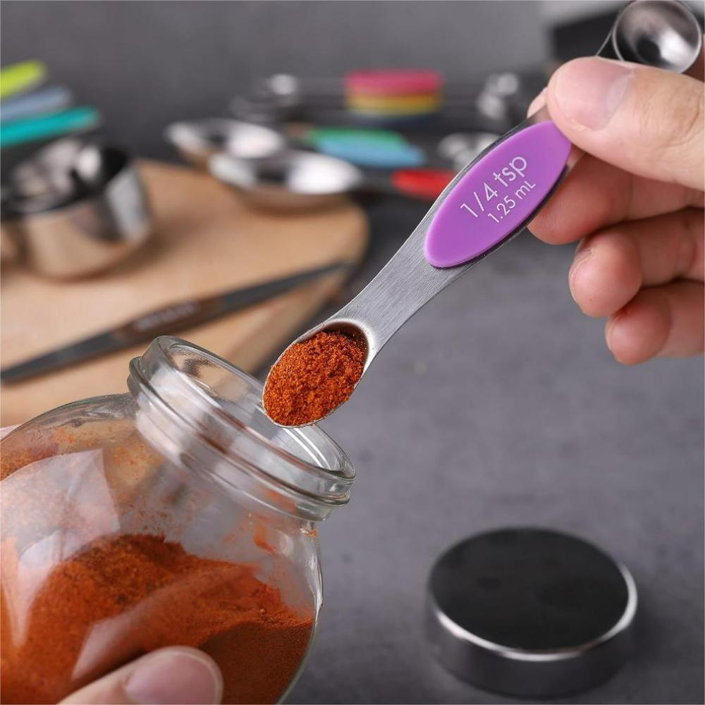 fcm stainless steel measuring cup measuring spoon 23 piece set with graduated measuring cup household measuring spoon food grade baking tools