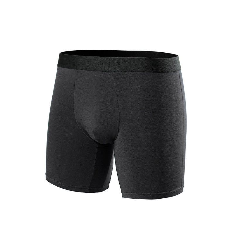 Cross-border seamless anti-scrotal moisture men's underwear modal European and American sports boxer briefs breathable antibacterial men's underwear