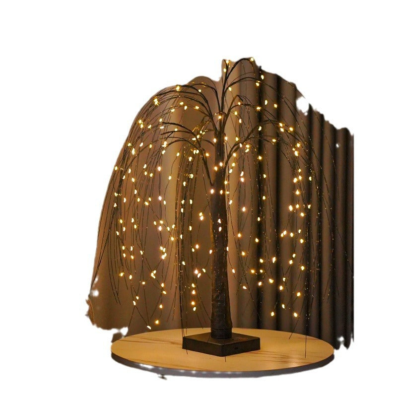 LED Christmas willow tree light party scene layout home decoration light birthday gift girls room tree light