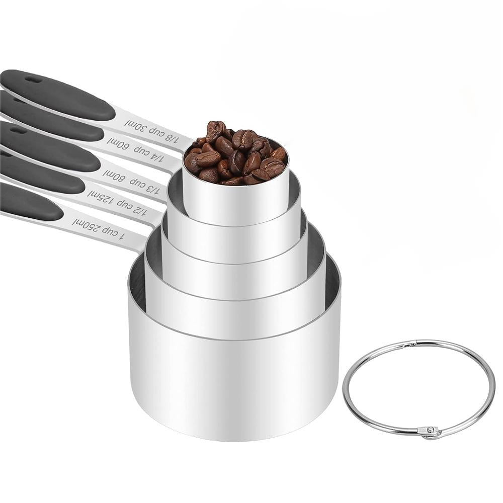fcm stainless steel measuring cup measuring spoon 23 piece set with graduated measuring cup household measuring spoon food grade baking tools