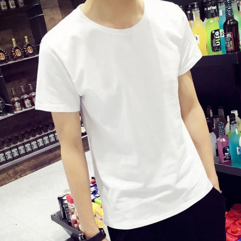 Ins Korean version of the trend elastic silky drape louvers summer thin section breathable comfortable loose casual suit men