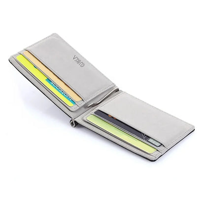 Men Short Skin Wallets