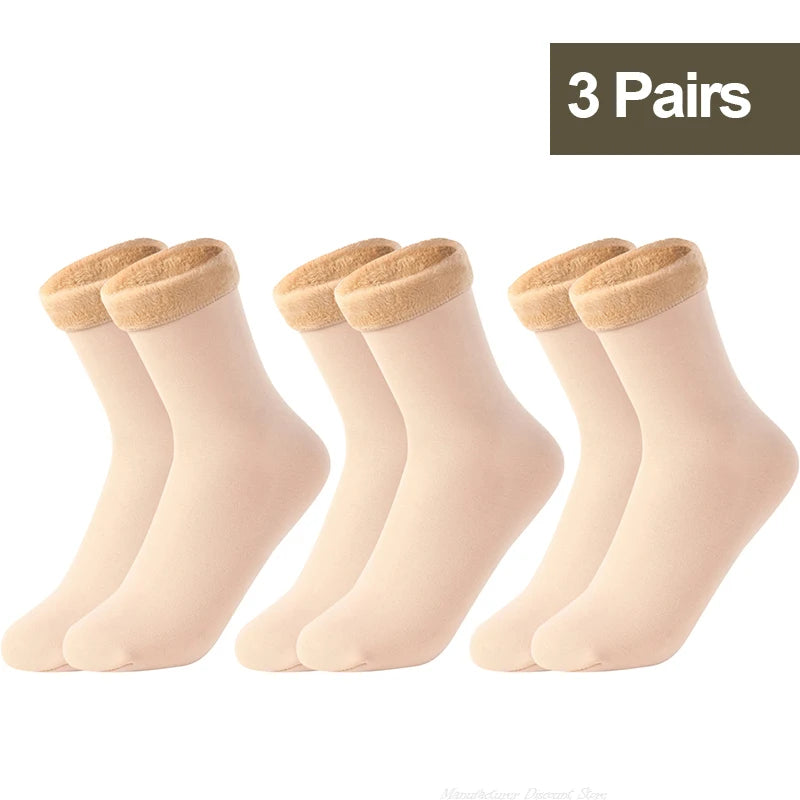 Women's 1/2/3/5/10Pairs Thermal Socks