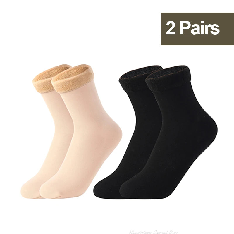 Women's 1/2/3/5/10Pairs Thermal Socks