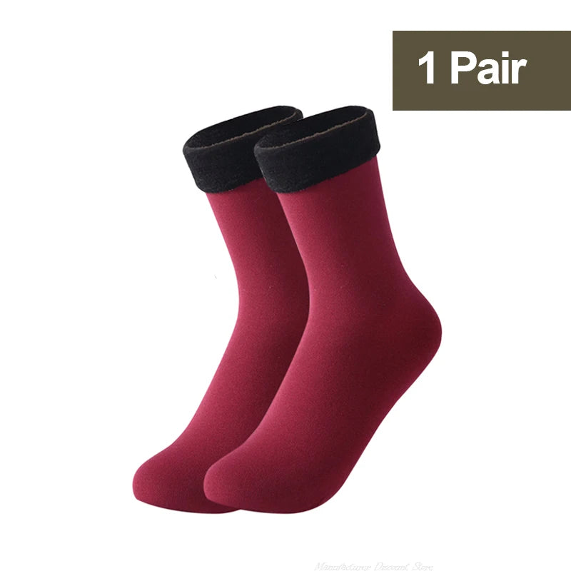 Women's 1/2/3/5/10Pairs Thermal Socks