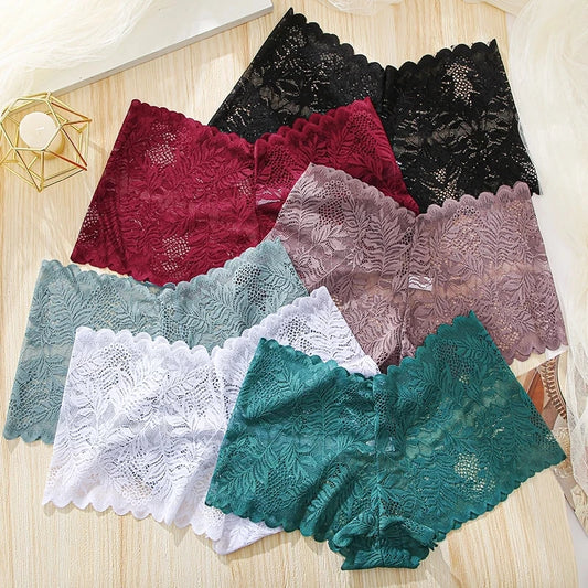 3PCS Underwear Sexy Lace Women Panties