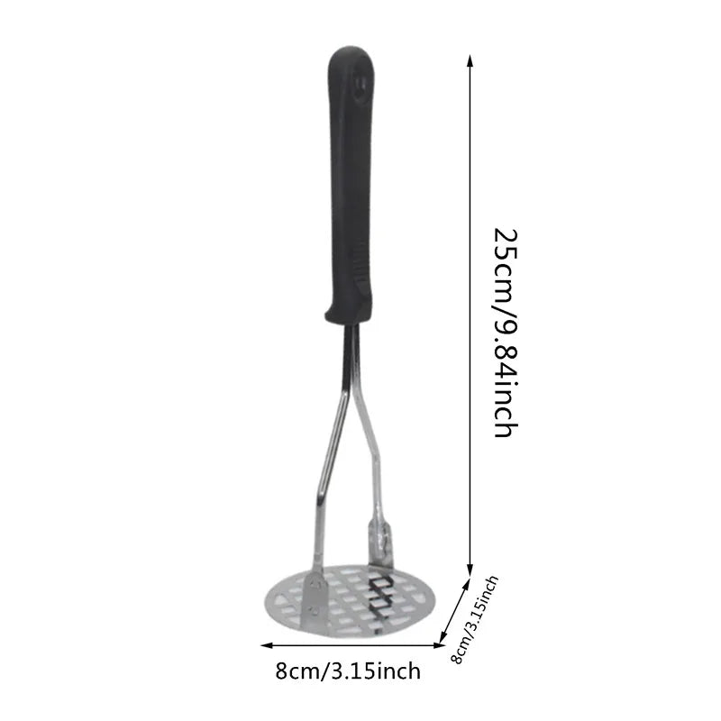 1PCS Stainless Steel Kitchen Gadget Potato Masher