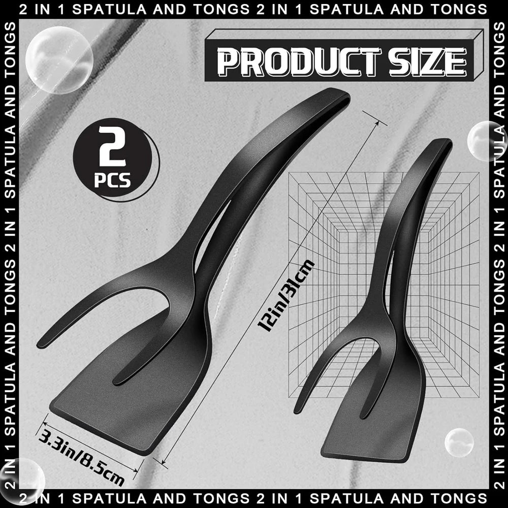 2 in 1 Grip Flip Spatula