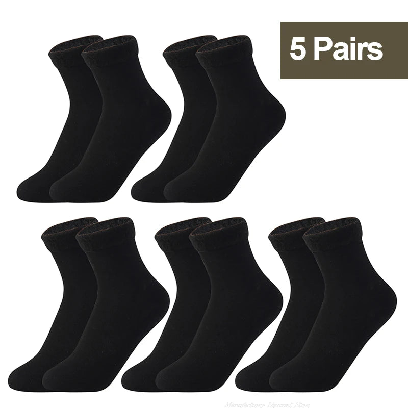 Women's 1/2/3/5/10Pairs Thermal Socks
