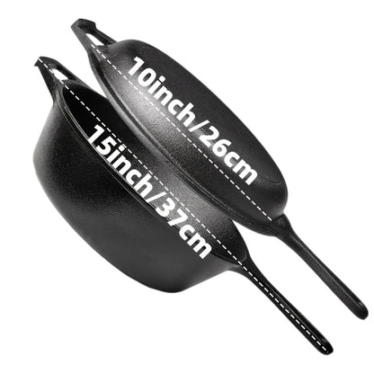 3 Pc Cast Iron Skillet Set