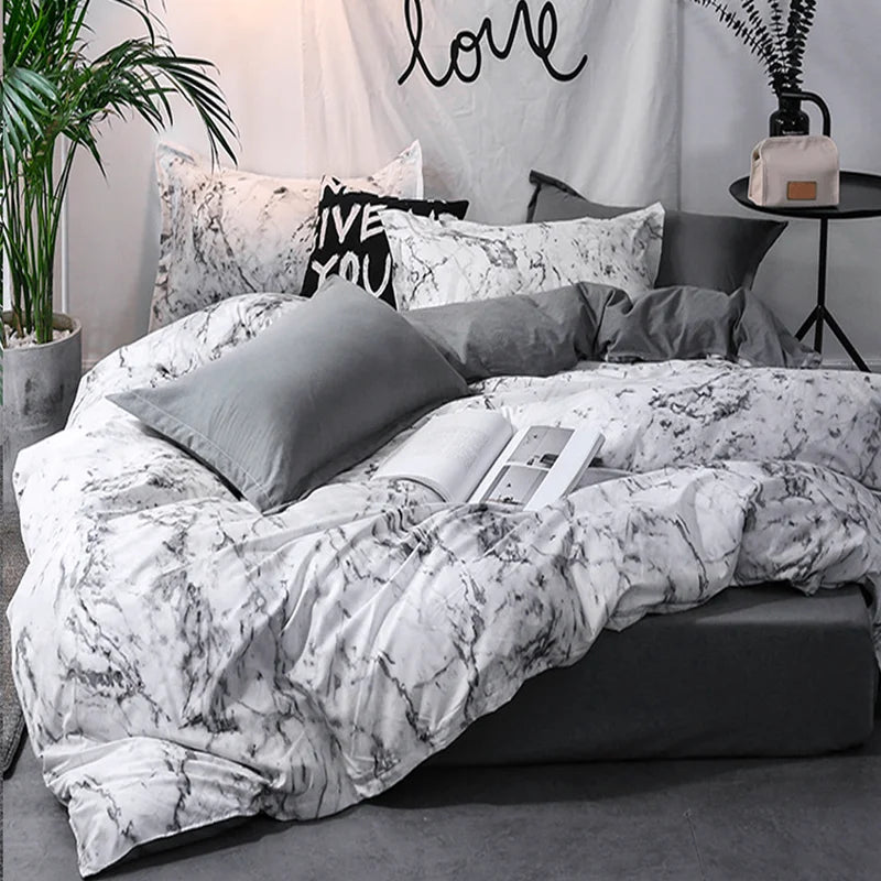 3pcs Duvet Cover Set With Pillow Case