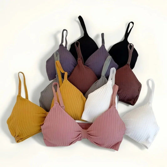 Wire Free Push Up Bras