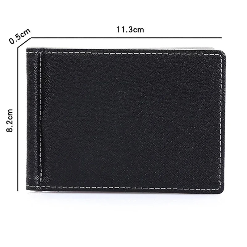 Men Short Skin Wallets