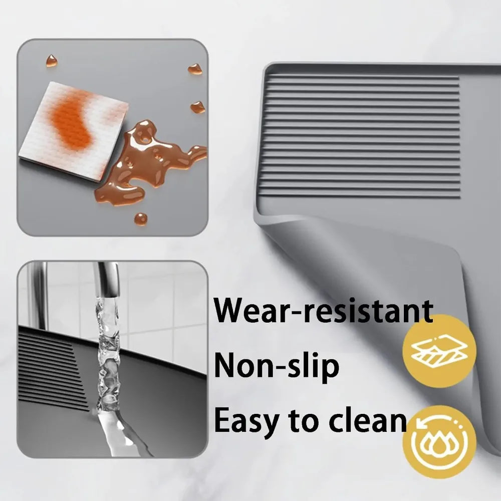 3-In-1 Silicone Multi-Functional Non-Slip Bar Mat