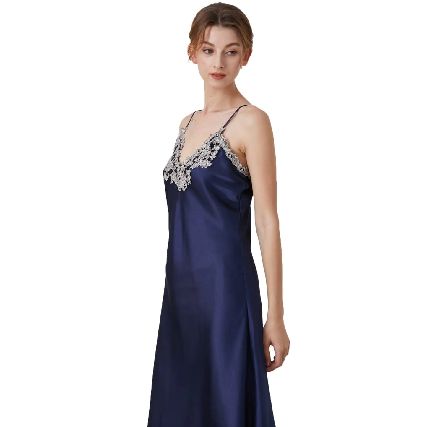 Women's Lace Satin Nightgowns