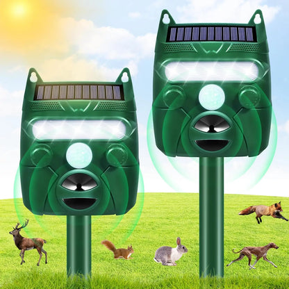 1Pack Animal Repellent Outdoor Solar