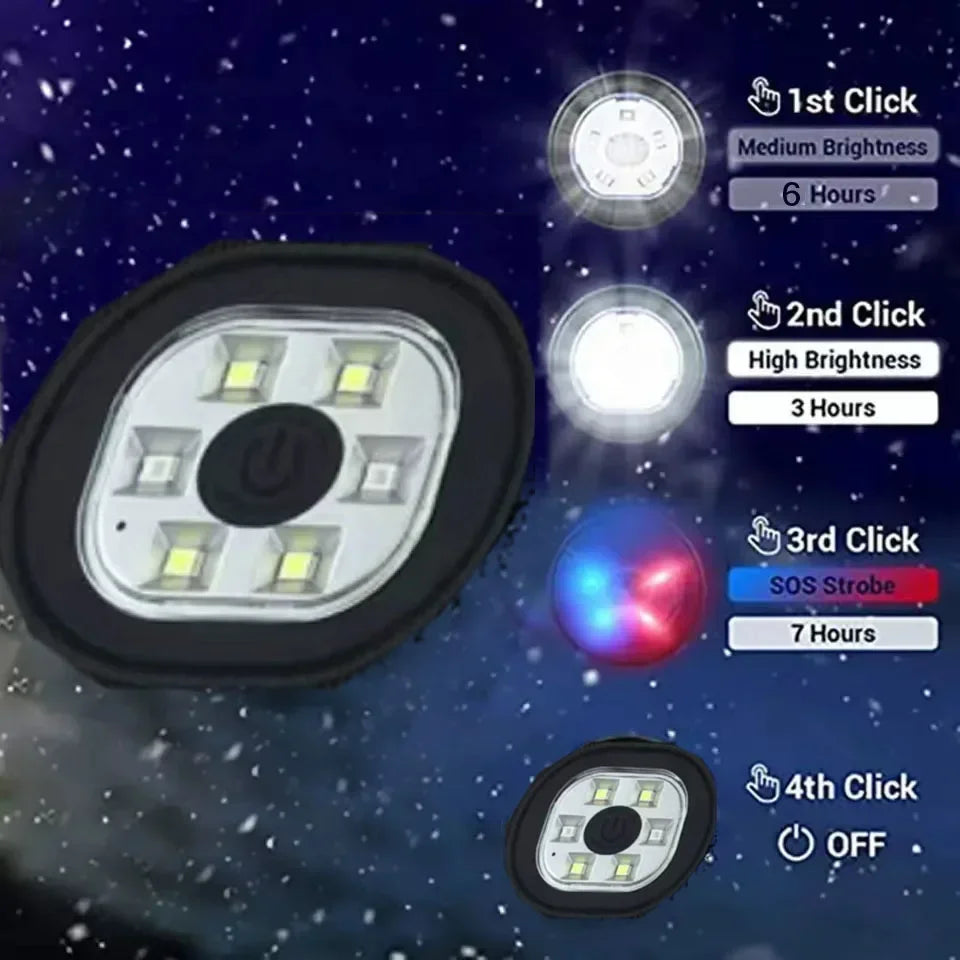 Wireless Bluetooth 5.0 Headphone Beanie Hat With LED Light