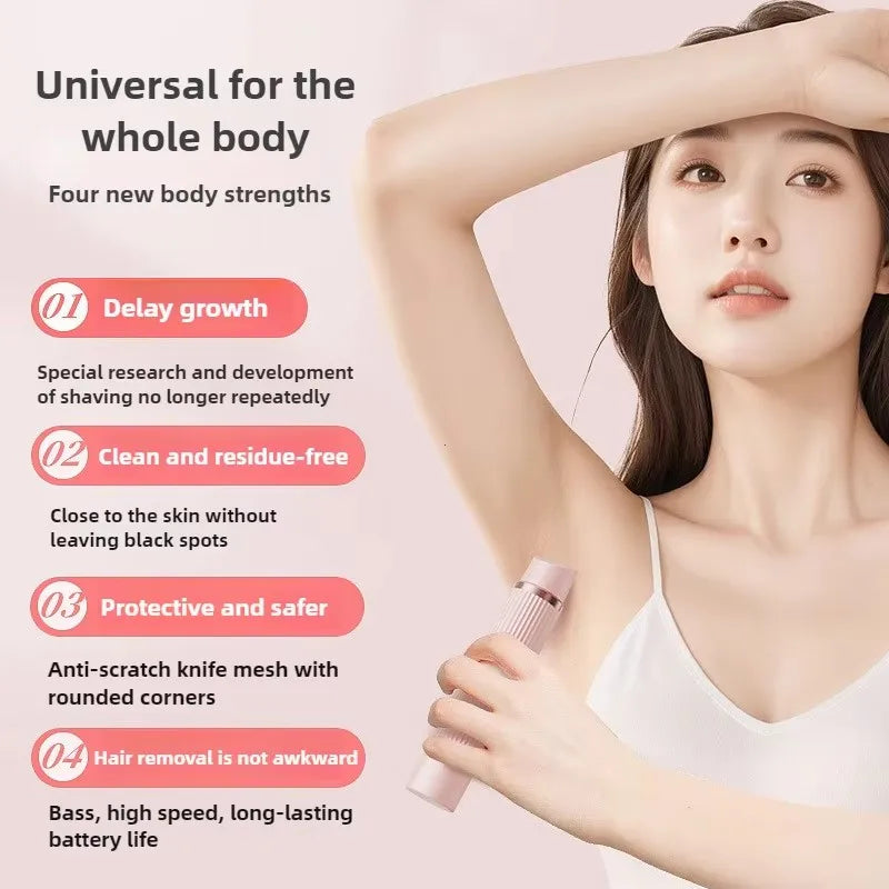 Dual Head Trimmer/Shaver Waterproof