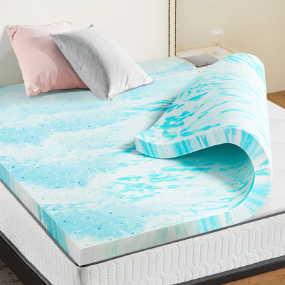 2-3 Inch Gel Memory Foam Mattress Topper