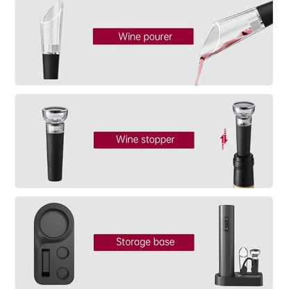 1pcs/1set Electric Wine Bottle Opener Automatic