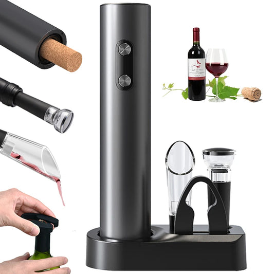 1pcs/1set Electric Wine Bottle Opener Automatic