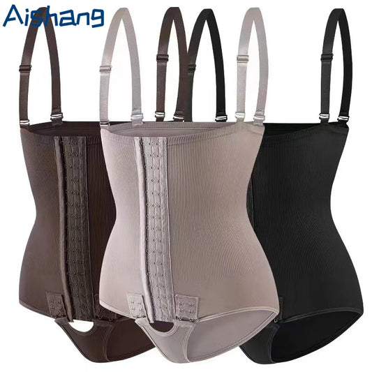 Women Shapewear Bodysuit High Waist Trainer Girdle Shorts