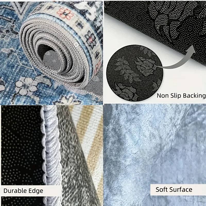 3D Stone Pattern Polyester Mat