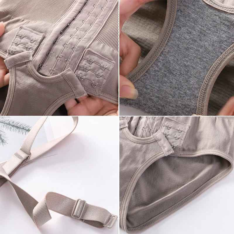 Women Shapewear Bodysuit High Waist Trainer Girdle Shorts