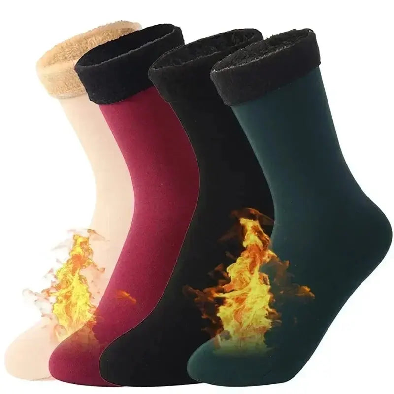 Women's 1/2/3/5/10Pairs Thermal Socks