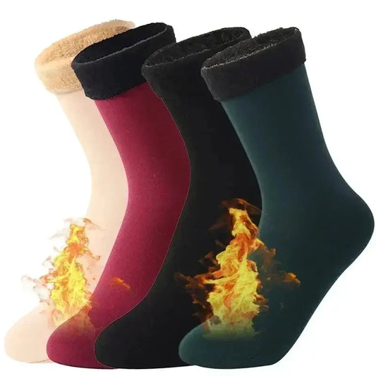 Women's 1/2/3/5/10Pairs Thermal Socks