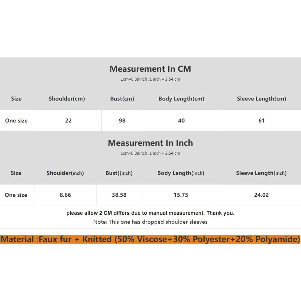 Women's Faux Fur Coat