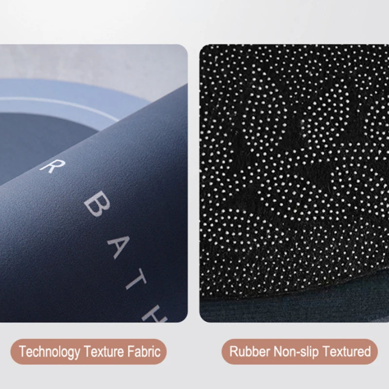 Super Absorbent Shower Bath Mat Bathroom Anti-Slip Carpet Rug