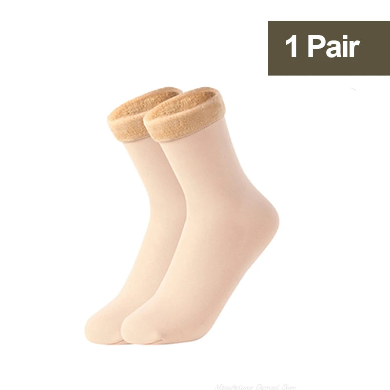 Women's 1/2/3/5/10Pairs Thermal Socks