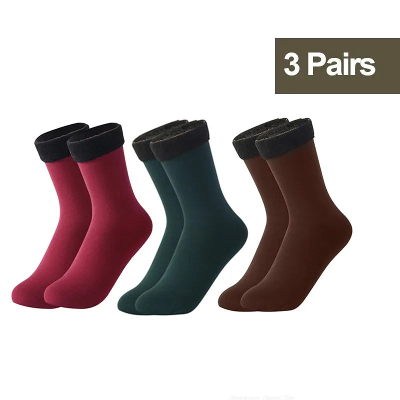 Women's 1/2/3/5/10Pairs Thermal Socks