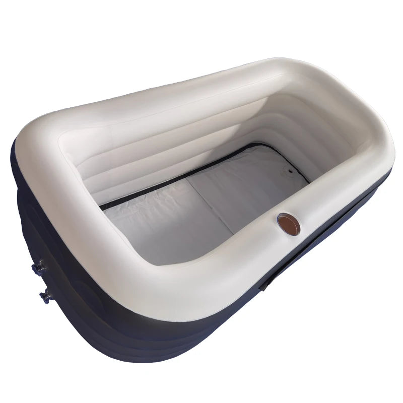 Foldable Bath Tub Adult Outdoor Portable Plastic Inflatable Bath Tub